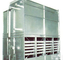 成都1吨<em>钢壳</em><em>中频</em>炉用<em>闭式</em>冷却塔
