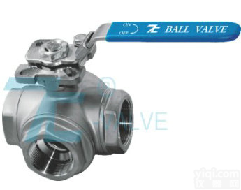 上海球阀 牙口<em>高平</em>台<em>三通</em>球塞阀厂家 TC品Pai