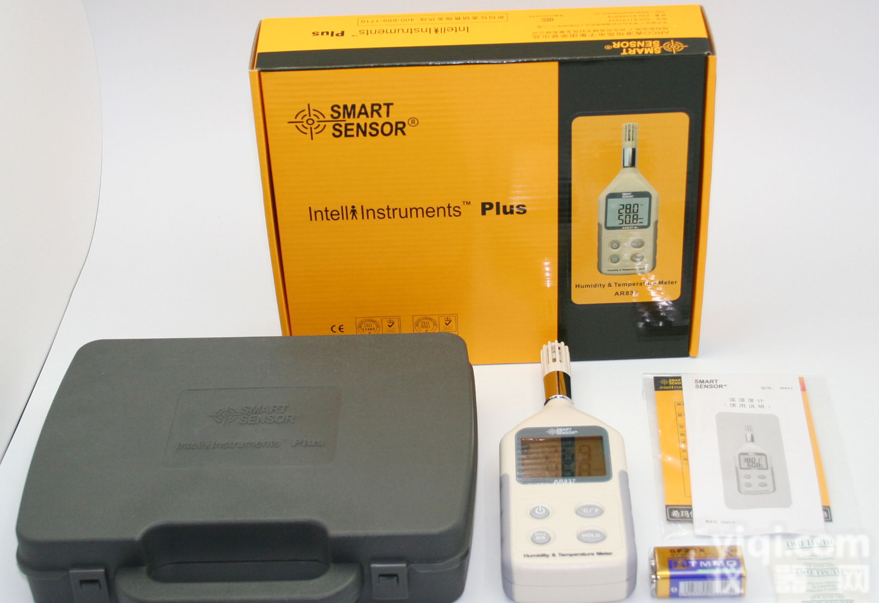 供应<em>数字式</em><em>温湿度计</em>AR837 室内<em>温湿度计</em>　　<em>温湿度计</em>