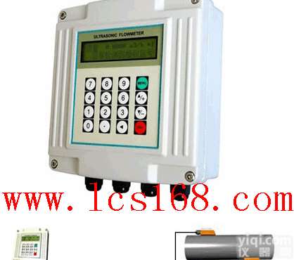 管道外夹式超声波流量计， 高精度管道外夹式超声波流量计 ，低电压多脉冲发射电路超声波流量计