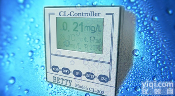 美国BETTY CL-203 <em>余氯</em>变送器<em>余氯</em>控制器<em>余氯</em>分析仪<em>余氯</em><em>电极</em>