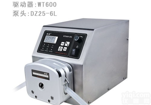 工业型<em>蠕动泵</em>WT600-D供应，泉州<em>蠕动泵</em>WT600-D报价，<em>铝合金</em>泵头现货