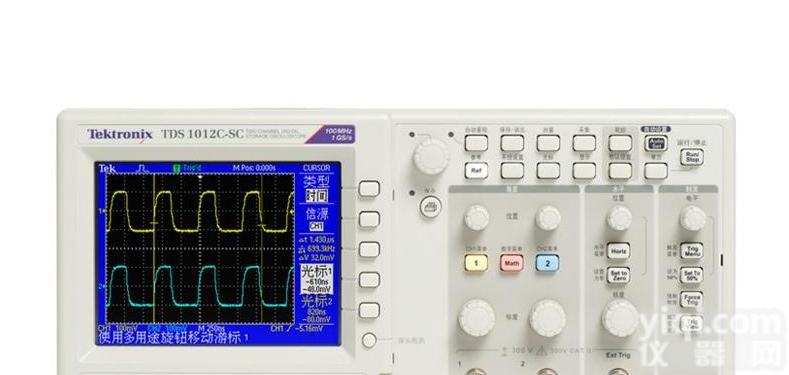 <em>美国泰克TDS1012C-SC数字示波器</em>TDS1012C-SC示波器