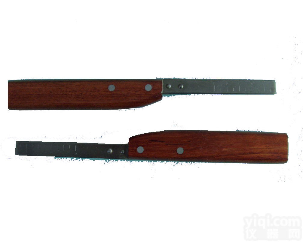 木质带<em>刻度</em><em>取材</em><em>刀柄</em>