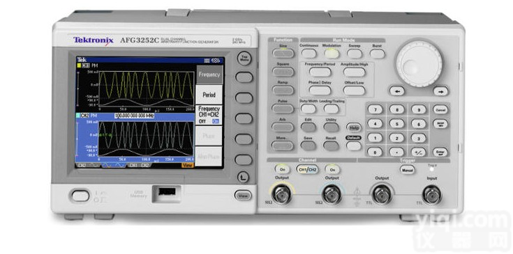 美国<em>泰克</em>Tektronix AFG3252C 任意<em>波形</em>.函数发生器