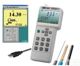 <em>台湾</em>泰仕TES-1381<em>电导度</em>计<em>酸碱度计</em>PH计