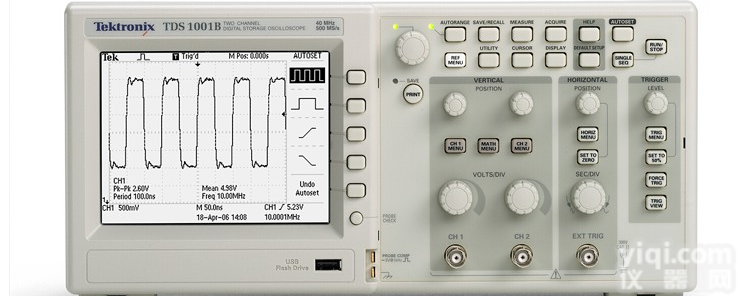 <em>泰克TDS1001B示波器</em>