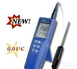 台湾群特CENTER-375，白金<em>电阻</em><em>温度计</em>，CENTER375，高精度<em>温度表</em>