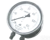 不锈钢<em>差压</em>力表<em>CYW</em>-150B 2.5级 上海自动化仪表四厂直销