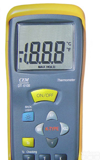 接触式<em>测温仪</em>DT-612   <em>建筑</em>红外<em>测温仪</em>