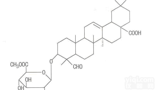 丝<em>石竹</em>皂苷元3-O-β-D-葡萄<em>糖醛酸</em><em>甲酯</em>，96553-02-5