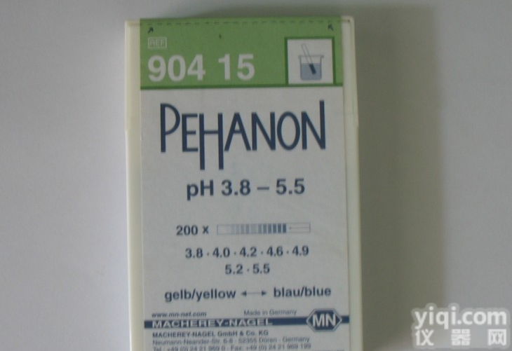 <em>德国</em>MN<em>试纸</em>，PH<em>试纸</em>，<em>酸碱度</em><em>试纸</em>，PH3.8-5.5<em>酸碱度</em>测<em>试纸</em>