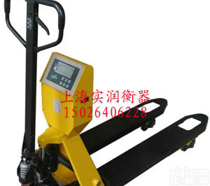 启东叉车称｛3t<em>地牛</em>称｝<em>手推</em>移动搬运车称