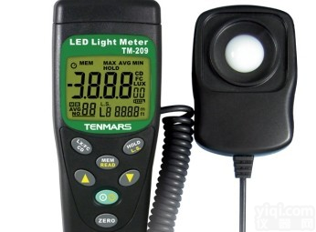 台湾tenmars泰玛斯 LUX/FC LED照度计 <em>光度计</em> 照度表