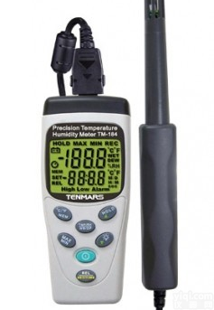 台湾tenmars泰<em>玛斯</em> 温<em>湿度表</em>  记录式<em>温湿度计</em> 高精度温<em>湿度表</em>