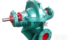 曲靖双吸离心泵厂南方泵业卧式双吸泵型号300<em>S</em>75双吸离心泵