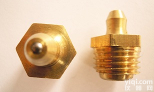 黄油嘴<em>美制螺纹</em>直通/45度/90度   1/4-28