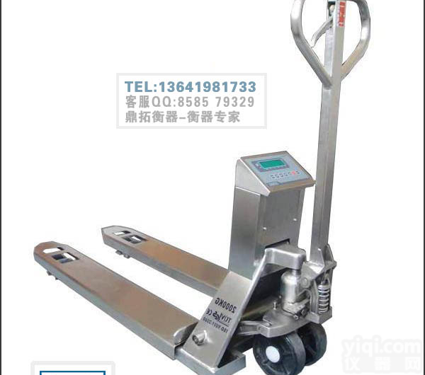 不锈钢电子<em>叉车</em>秤,<em>柳州</em>3000kg带秤的<em>叉车</em>,带打印<em>叉车</em>称厂家直销