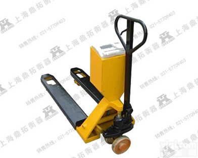 2T手推式叉车秤，手推式叉车<em>电子秤</em>，<em>江门</em>手推式电子叉车秤