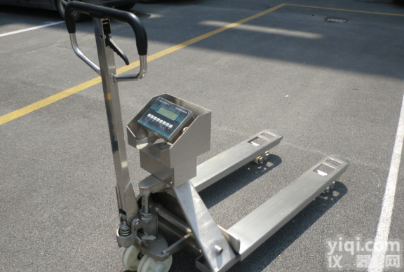 500公斤<em>不锈钢</em>液压搬运<em>叉车</em>秤，1000kg<em>不锈钢</em>电子<em>叉车</em>秤，