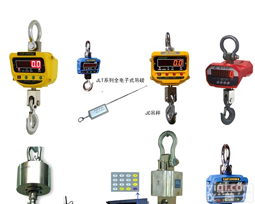 <em>上海</em>台强衡器<em>常年</em>直销电子吊秤规格 1吨-----100吨吊称维修