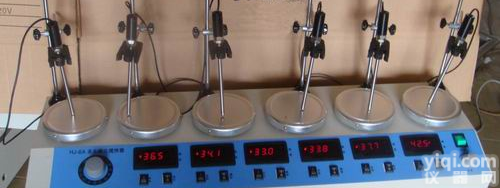 供应HJ-6A数显<em>恒温</em><em>多头</em>磁力<em>搅拌器</em>特价，<em>恒温</em><em>多头</em><em>搅拌器</em>批发供应