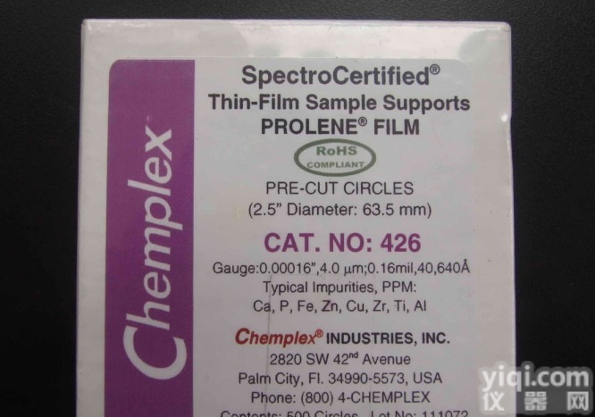 光谱仪用<em>透明</em><em>薄膜</em>、XRF<em>透明</em><em>薄膜</em>