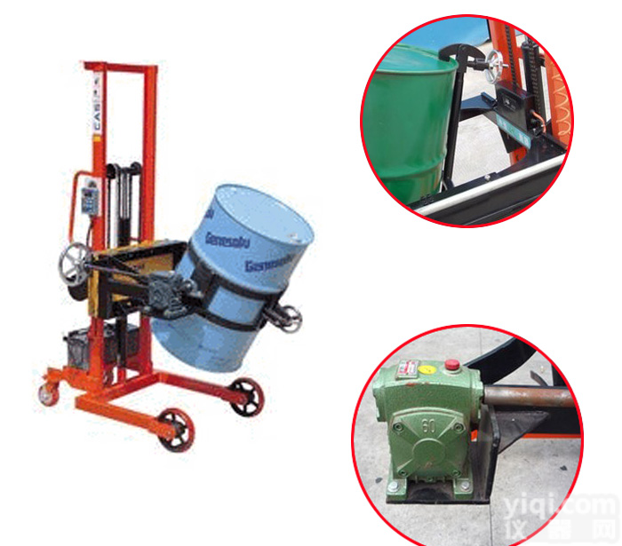 {武汉<em>油桶</em>车<em>电子秤</em>Z好用}防爆电子圆桶秤，300KG平地<em>搬运</em>电动抱桶秤