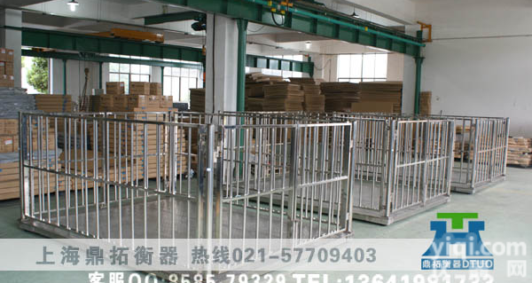 养殖场称牛电子秤，<em>农业户</em>2×3米<em>碳钢</em><em>牲畜</em>秤