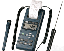 上海发泰TES-1362 列表式<em>温湿度计</em>，内置<em>打印机</em><em>温湿度计</em>