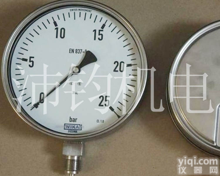 WIKA<em>威卡</em>不锈钢充油<em>压力表</em>