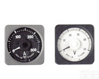 广角度直流<em>电流表</em>45C3-A<em>上海</em>自一船用仪表厂