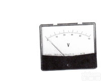 矩形直流<em>电流表</em>59C15-A<em>上海</em>自一船用仪表厂
