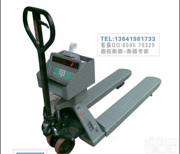 带电子秤手动<em>叉车</em> ||3吨托<em>盘式</em><em>叉车</em>电子秤