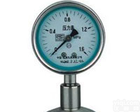 卫生型隔膜<em>压力表</em>Y-100B-FZ/Z/MC<em>上海</em>自动化仪表四厂