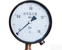 电阻<em>远传</em><em>压力表</em>YTZ-150<em>上海</em>自动化仪表四厂