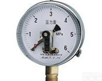 磁助电<em>接点</em><em>压力表</em>YXCC-103<em>上海</em>自动化仪表四厂