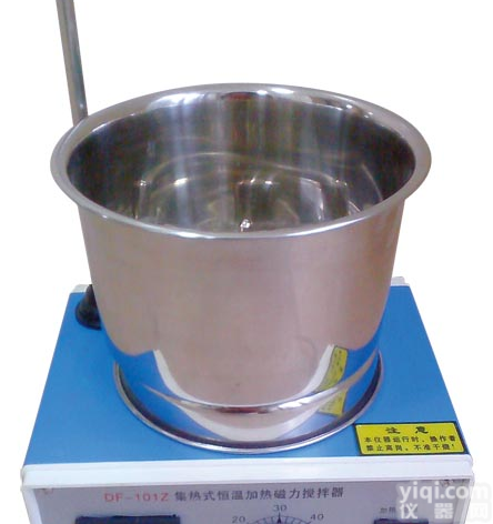 DF-101Z集<em>热式</em><em>磁力搅拌</em>器 磁力<em>加热</em>水油浴锅 磁力<em>加热</em>搅拌器