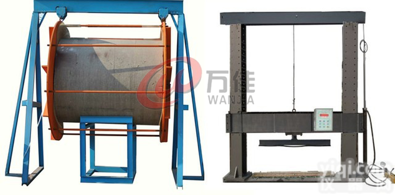 <em>内蒙古</em>涵管外压载荷试验机，<em>排水管</em>外压检测设备