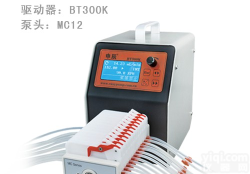 <em>流量</em>型<em>蠕动泵</em>BT300K/泵头YX1515x：<em>流量</em>与电机转速同屏显示，原装<em>蠕动泵</em>