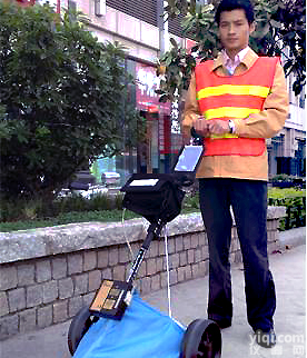 供应成都<em>手推车</em>式燃气泄漏<em>巡检仪</em>(自动吸气式)