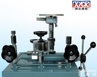 YS-<em>60</em><em>活塞</em>式<em>压力计</em> 西仪测控