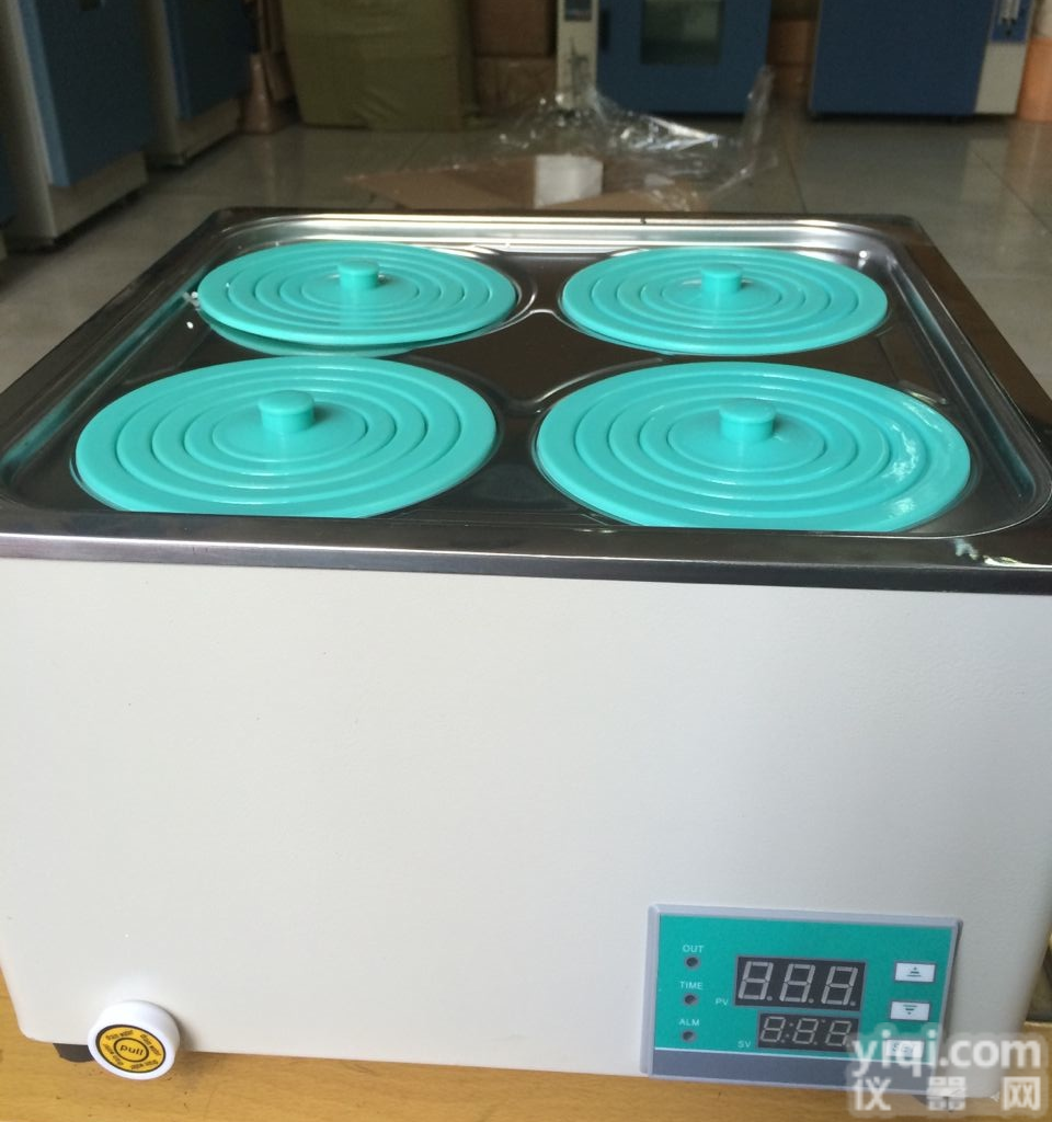 电热恒温<em>水浴锅</em>HH.S21-4-S，恒温<em>水浴锅</em>厂家，<em>双列</em>四孔<em>水浴锅</em>