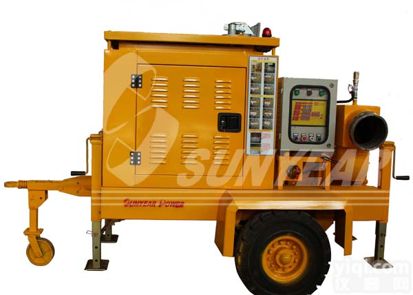 广州<em>三业</em>-移动式大功率<em>抽水</em>机