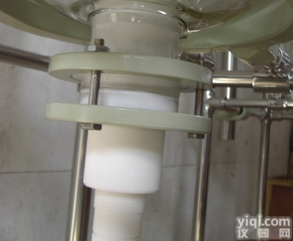 玻璃<em>反应釜</em>底阀，玻璃<em>反应釜</em>下出料，玻璃<em>反应釜</em>法兰<em>四氟</em>底阀