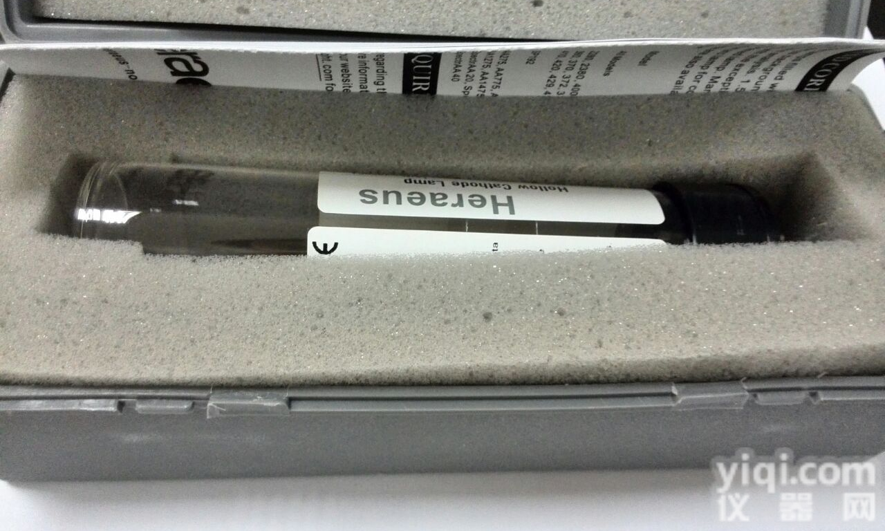 50mm鉈元素（Tl）PE 12针编码空心<em>阴极</em>灯|<em>德国</em>贺利氏Heraeus