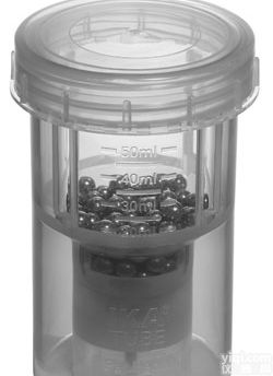 IKA BMT-50-S 带不锈<em>钢研</em><em>磨球</em>研磨<em>试管</em>