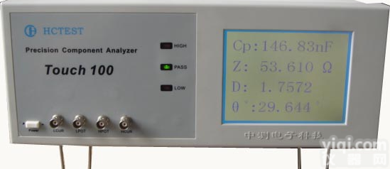 苏州中测<em>Touch</em>-100<em>精密</em><em>触摸式</em>元件分析仪