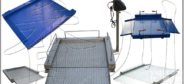 上海带铁斜坡电子地磅，3吨<em>自带</em>双引坡电子<em>磅秤</em>，不锈钢5吨超低电子地秤