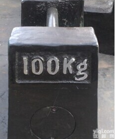 上海M1级铸铁<em>砝码</em>，100kg<em>地磅</em><em>校准</em><em>砝码</em>价格